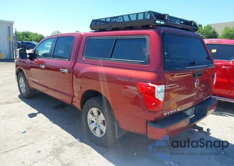 2018 Nissan Titan Sv из США, поврежденный, VIN 1N6AA1E59JN536006